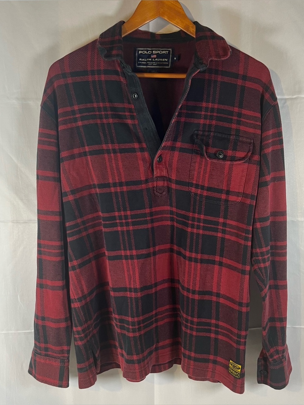 Vintage Ralph Lauren Sport Buffalo Check Flannel Shirt